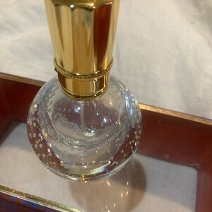 Marcel Franck Gold Cap fragrance spray bottle. Add your favorite.